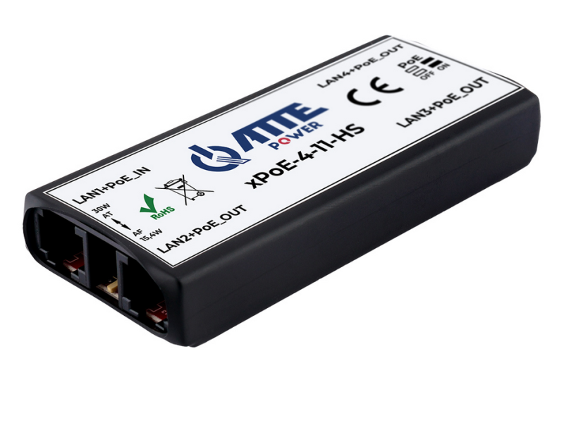 Switch PoE 4-portowy ATTE xPoE-4-11-HS
